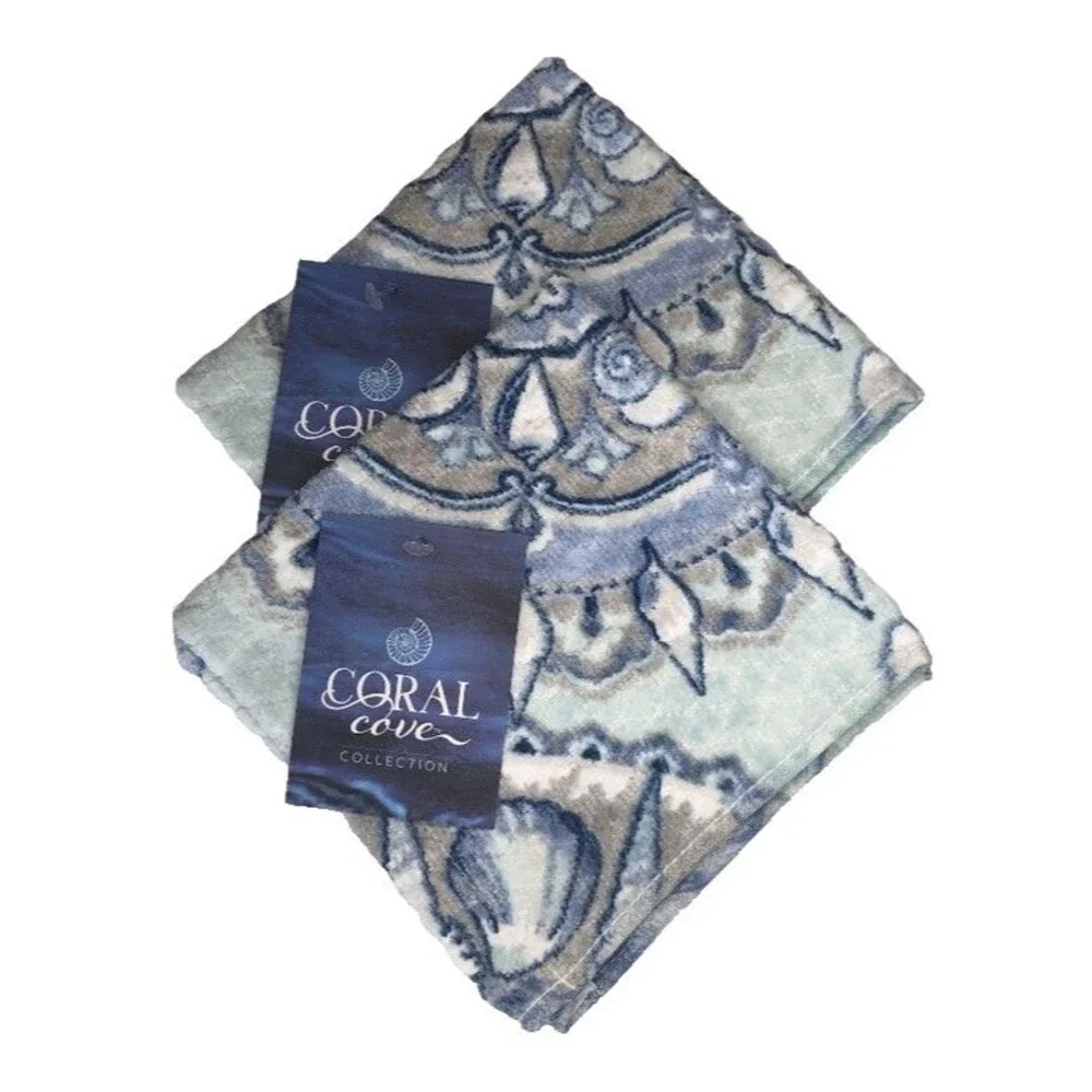 Coral Cove visit washcloths